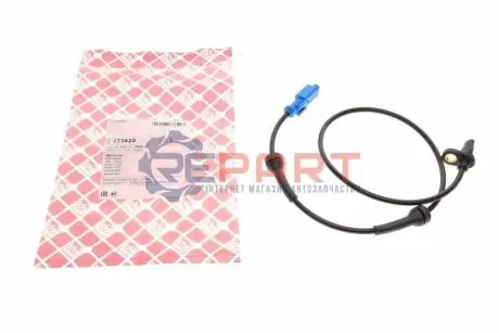 Датчик ABS (задний) Citroen C3 Picasso/Peugeot 207/208 06- Febi Bilstein 173620 Купить в Украине