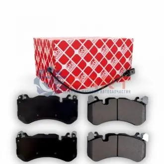Комплект гальмівних колодок передн, AUDI A6 C6, A6 C7, A7 4.0/5.0 04.08-09.18 Febi Bilstein 173710