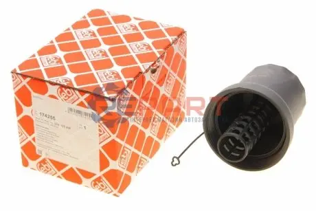 Корпус масляного фільтра AUDI A3, Q3, TT VW BEETLE, GOLF VI, JETTA III, JETTA IV, NEW BEETLE, PASSAT B7 2.5 07.05 Febi Bilstein 174255 Купити в Україні