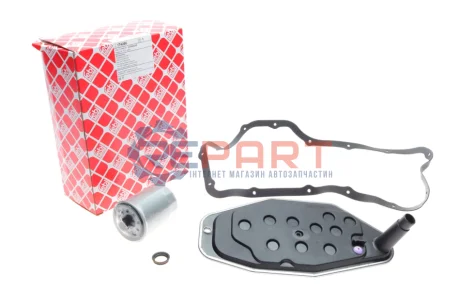 Гідравлічний фільтр коробки передач DODGE DAKOTA, DURANGO, RAM 1500, RAM 2500, RAM 3500 JEEP CHEROKEE, COMMANDER, GRAND CHEROKEE, GRAND CHEROKEE II, GRAND CHEROKEE III 2.4-5.9 09.97 Febi Bilstein 174266 Купити в Україні
