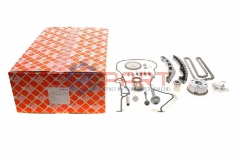 Комплект ланцюга ГРМ Seat Ibiza IV/Toledo IV 1.2 08-15/Skoda Fabia/Rapid 1.2 07-14 (130z) FEBI BILSTEIN 174393 Купити в Україні