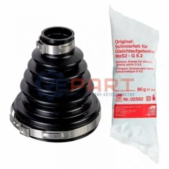 Пильник ШРКШ (внутрішній) Citroen C3/C4 16-/Peugeot 2008 13- (25x66x92mm) FEBI BILSTEIN 174396 Купити в Україні