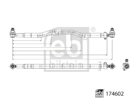 Автозапчасть FEBI BILSTEIN 174602 (фото 1)