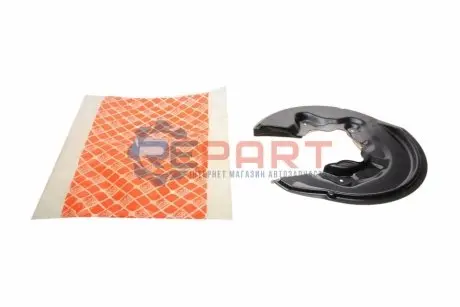 Захист гальмівного диска задн Прав AUDI A3, Q3 SKODA SUPERB II VW CC B7, GOLF VI, PASSAT ALLTRACK B7, PASSAT B6, PASSAT B7 1.4-3.6 07.03-10.18 Febi Bilstein 174631 Купити в Україні