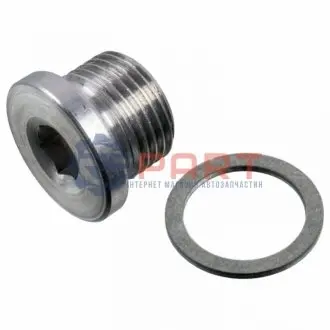 Болт зливу оливи + шайба Porsche Cayenne 02- (M18x1.5) FEBI BILSTEIN 175069 Купити в Україні