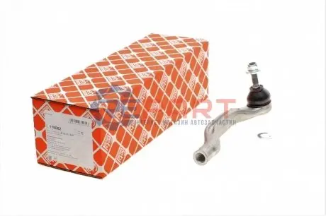 Фото 1 — Наконечник тяги рульової (R) Renault Espace V/Megane IV/Talisman 15-/Scenic IV/Grand Scenic IV 16- FEBI BILSTEIN (175082) Фото Наконечник тяги рульової (R) Renault Espace V/Megane IV/Talisman 15-/Scenic IV/Grand Scenic IV 16- FEBI BILSTEIN (175082) зображення 1