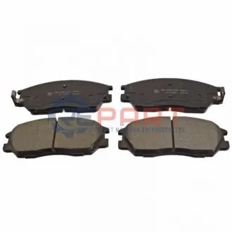 Комплект гальмівних колодок передн, HYUNDAI H-1 CARGO, TERRACAN KIA OPIRUS LADA NIVA TRAVEL SSANGYONG REXTON / REXTON II, RODIUS I, RODIUS II SUZUKI IGNIS II 1.5-3.5 11.01 Febi Bilstein 175207