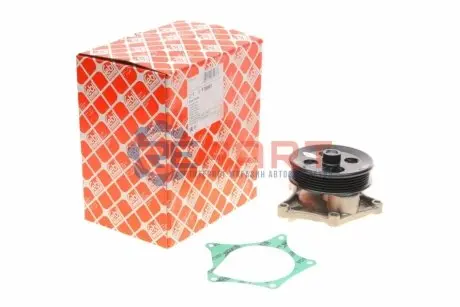 Насос охолоджуючої рідини, з ущільненням OPEL ASTRA K, KARL 1.0/1.0LPG/1.4 01.15-03.19 Febi Bilstein 175587 Купити в Україні