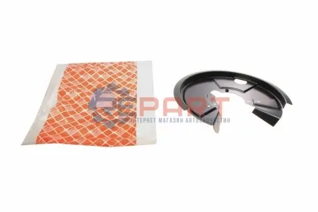 Захист гальмівного диска передн Прав VW CALIFORNIA T5 CAMPER, MULTIVAN T5, TRANSPORTER T5 1.9D-3.2 04.03-08.15 Febi Bilstein 175591 Купити в Україні