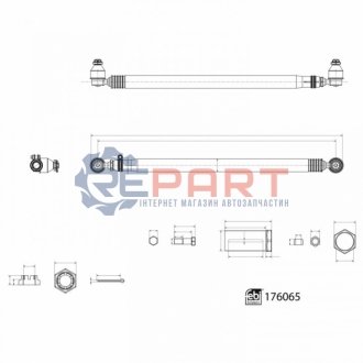 Автозапчасть FEBI BILSTEIN 176065 (фото 1)
