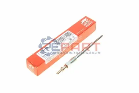 Фото Свічка розжарювання Chevrolet Aveo/ Fiat Doblo/ Idea/ Punto 1.3-1.6 D/1.9 JTD 04-/ Opel Astra 1.3CDTI 09- FEBI BILSTEIN (176112) зображення 1