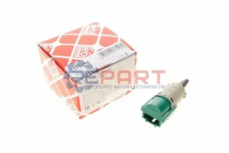 Датчик педалі гальма Citroen Berlingo/Peugeot Partner 1.6 HDi 10- FEBI BILSTEIN 176118 Купити в Україні