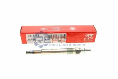 Свічка розжарювання MB C-class (W202)/E-class (W124) 2.0-3.0TD 93-01 (11.5V) Febi Bilstein 176143 Купити в Україні