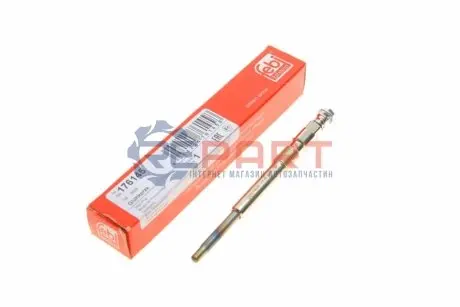 Фото 1 — Свічка розжарювання Peugeot Boxer 2.5TDI 97-02 FEBI BILSTEIN (176145) Фото Свічка розжарювання Peugeot Boxer 2.5TDI 97-02 FEBI BILSTEIN (176145) зображення 1