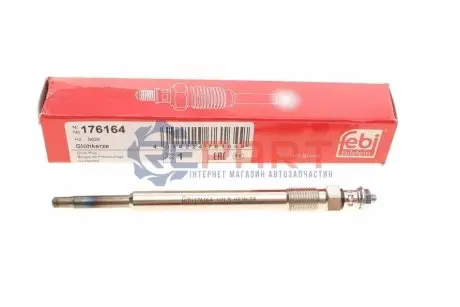 Свічка розжарювання MB A-class (W168)/Vaneo (W414) 1.7CDI 98-05 Febi Bilstein 176164 Купити в Україні