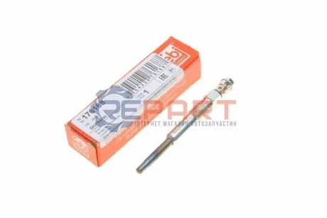 Фото 1 — Свічка розжарювання Citroen Berlingo/Peugeot Partner 1.9D 98- (DW8) (11V) FEBI BILSTEIN (176168) Фото Свічка розжарювання Citroen Berlingo/Peugeot Partner 1.9D 98- (DW8) (11V) FEBI BILSTEIN (176168) зображення 1