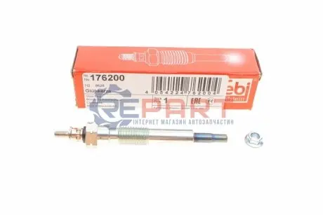 Фото Свічка розжарювання Opel Combo 1.7D 94-01 (11V) FEBI BILSTEIN (176200) зображення 1
