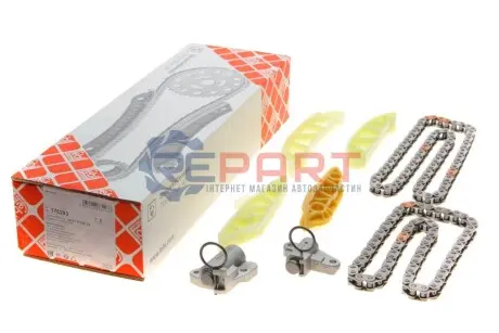 Комплект ланцюга ГРМ Hyundai Santa Fe/Tucson/Kia Sportage 2.0/2.2 CRDi 10- FEBI BILSTEIN 176293 Купити в Україні