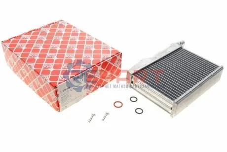 Радиатор печки BMW 5 (E39) 2.0-2.8i 97-03 (M52/M47/M51/M54/M57/M62) FEBI BILSTEIN 176345 Купити в Україні