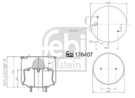 Автозапчасть FEBI BILSTEIN 176407