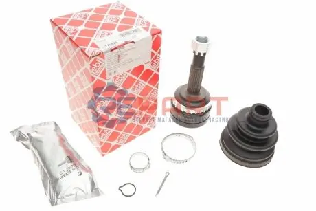 Фото 1 — ШРКШ (зовнішній) Opel Combo 1.3/1.7CDTi 01- (22x28x155x29T) (+ABS) FEBI BILSTEIN (176421) Фото ШРКШ (зовнішній) Opel Combo 1.3/1.7CDTi 01- (22x28x155x29T) (+ABS) FEBI BILSTEIN (176421) зображення 1