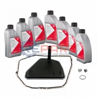 ZESTAW DO WYMIANY OLEJU W SKRZYNI BIEGW AUT. VW PHAETON 3,0-6,0 02-16 Z OLEJEM Febi Bilstein 176860
