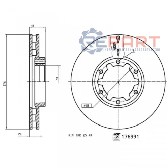 Автозапчасть Febi Bilstein 176991