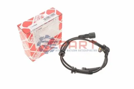 Датчик ABS передн Лів/Прав RENAULT CAPTUR I, CAPTUR II, CLIO IV, ZOE 0.9-Electric 06.12 Febi Bilstein 177009 Купити в Україні