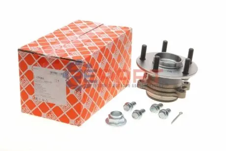 Ступица в сборе CITROEN C4, MITSUBISHI ASX, PEUGEOT 4008 10- зад. мост с ABS (Выр-во FEBI) FEBI BILSTEIN 177385 Купить в Украине