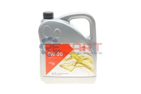 Олива 0W20 (4L) (ACEA C5/C6) (MB 229.71/Ford WSS-M2C947-A/B1/Ford WSS-M2C962-A1) Febi Bilstein 177647 Купити в Україні