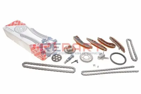 Комплект цепи ГРМ BMW 3 (E93/F30)/X3 (F25)/X5 (F15) 06-18 (z=86) (N47/B47) FEBI BILSTEIN 177772 Купить в Украине