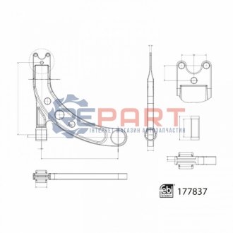 Автозапчасть FEBI BILSTEIN 177837