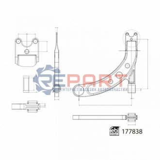 Автозапчасть FEBI BILSTEIN 177838