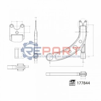 Автозапчасть FEBI BILSTEIN 177844