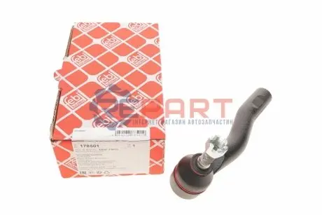 Фото 1 — Накінечник тяги керма (L) Toyota C-HR/Aygo 16- FEBI BILSTEIN (178501) Фото Накінечник тяги керма (L) Toyota C-HR/Aygo 16- FEBI BILSTEIN (178501) зображення 1