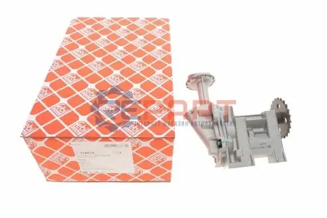Масляний насос DACIA DOKKER, LODGY, LOGAN, LOGAN EXPRESS, LOGAN II, LOGAN MCV, LOGAN MCV II, SANDERO, SANDERO II, SOLENZA, SUPERNOVA RENAULT CLIO II, KANGOO, KANGOO EXPRESS 1.4-1.6LPG 08.97 Febi Bilstein 178673 Купити в Україні