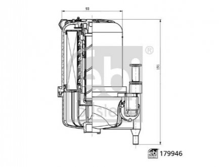 Автозапчастина FEBI BILSTEIN 179946 (фото 1)