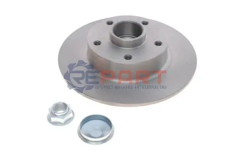 Фото Диск гальмівний (задній) Renault Megane IV 15- (260x8) (+ABS) з підшипником FEBI BILSTEIN (180024) зображення 1