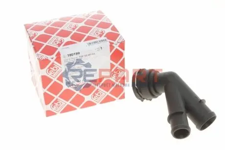 Фото 1 — Фланець системи охолодження VW Passat/Tiguan 2.0 TSI 15- FEBI BILSTEIN (180199) Фото Фланець системи охолодження VW Passat/Tiguan 2.0 TSI 15- FEBI BILSTEIN (180199) зображення 1