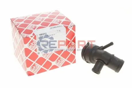 Фланець охолоджуючої рідини AUDI A3 SEAT ALTEA, ALTEA XL, LEON, TOLEDO III SKODA OCTAVIA II VW EOS, GOLF PLUS V, GOLF V, JETTA III, PASSAT B6, TOURAN 2.0 05.03-11.10 Febi Bilstein 180211 Купити в Україні