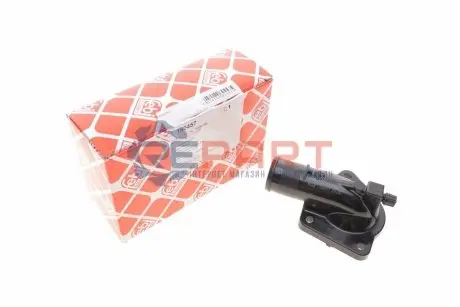 Фланець охолоджуючої рідини CITROEN BERLINGO, C4 I, C5 I, XSARA, XSARA PICASSO PEUGEOT 206, 306, 307, 406, 607, PARTNER 2.0D 06.98-03.12 Febi Bilstein 180457 Купити в Україні