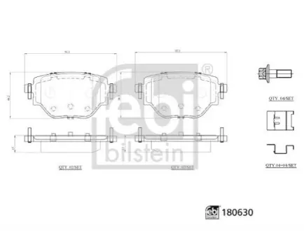 Автозапчасть Febi Bilstein 180630