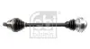 Фото Привідний вал передн Прав 608мм AUDI A3, Q3 SEAT ALTEA XL, LEON ST SKODA OCTAVIA II, OCTAVIA III, SUPERB II, YETI VW CADDY III, CC B7, GOLF ALLTRACK VII, GOLF V, GOLF VI 1.6D-3.6 05.03 Febi Bilstein (180864) зображення 1