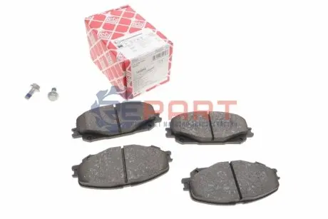 Комплект гальмівних колодок передн, MITSUBISHI ASX RENAULT ARKANA I, CAPTUR II, ESPACE V, GRAND SCENIC IV, MEGANE IV, SCENIC IV, TALISMAN 1.0-2.0D 02.15 Febi Bilstein 180958