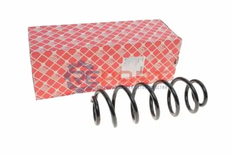 Фото Пружина (задня) VW Golf V/VI 1.2-1.8TSI/2.0TDI 03-13 (хетч)/VW Jetta 1.9-2.0TDI/1.6TDI 05-15 FEBI BILSTEIN (181303) зображення 1