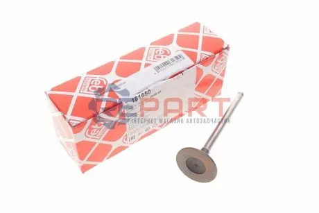 Клапан (впуск) Peugeot 206 1.1/1.4i 98-12/207 1.4i 07-15 (36.8x7x113) FEBI BILSTEIN 181650 Купити в Україні