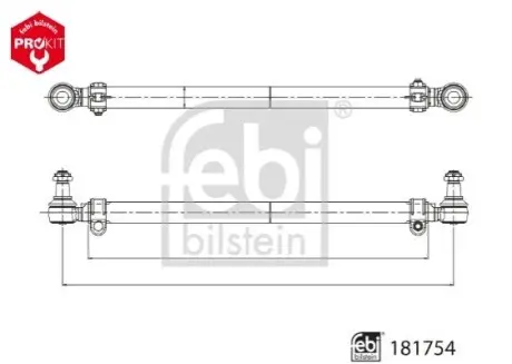 Автозапчасть Febi Bilstein 181754