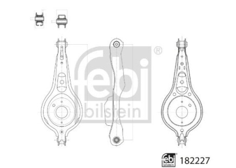 Автозапчасть FEBI BILSTEIN 182227