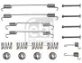 Монтажний набір гальмівної колодки CITROEN C3 II, DS3, XSARA NISSAN PRIMERA PEUGEOT 207, 306, 406 RENAULT KANGOO, KANGOO BE BOP, KANGOO EXPRESS, KANGOO II 1.2-2.2D 11.95 Febi Bilstein (182574) зображення 1