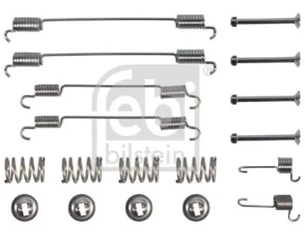 Монтажний набір гальмівної колодки CITROEN C3 II, DS3, XSARA NISSAN PRIMERA PEUGEOT 207, 306, 406 RENAULT KANGOO, KANGOO BE BOP, KANGOO EXPRESS, KANGOO II 1.2-2.2D 11.95 Febi Bilstein 182574